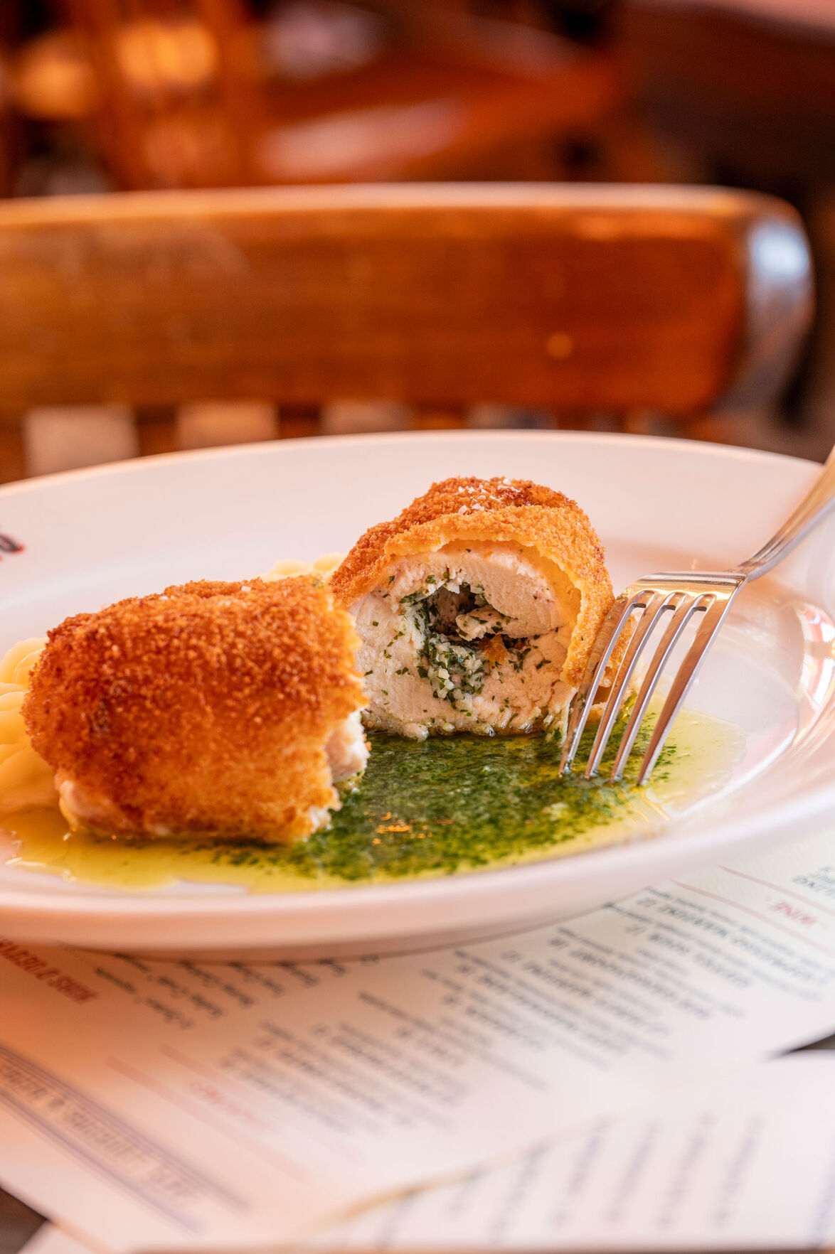Chicken Kiev at Pastis